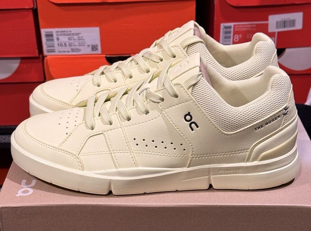 Authentic ON Running THE ROGER Clubhouse Hay Men’s 8.5 Sneakers 48.98109 (098) - Picture 3 of 7